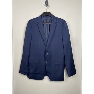 Bonobos Jetsetter Blazer Men 42L Standard Fit Sport Coat Wool Blend Navy Blue